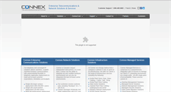 Desktop Screenshot of connexservice.ca